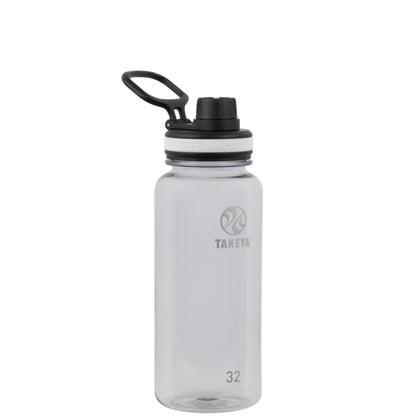 tritan-water-bottle-with-spout-lid-a9 50274-Tritan-Spout_Lid-32-Clear-angle.png