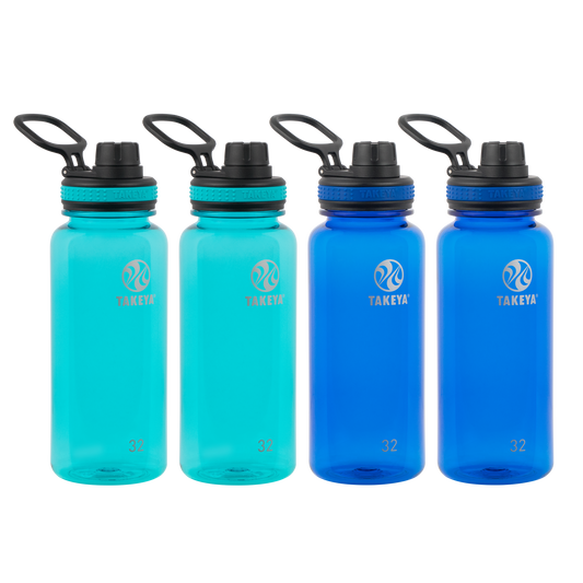 tritan-water-bottle-with-spout-lid-4-pack-t2 50276-Tritan-Spout-32-4pk-Ocean-Royal-angle.png