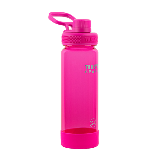 tritan-sport-water-bottle-with-spout-lid-z6 51671-TKS-Tritan-Spout-24-PinkSweep-frontangle.png