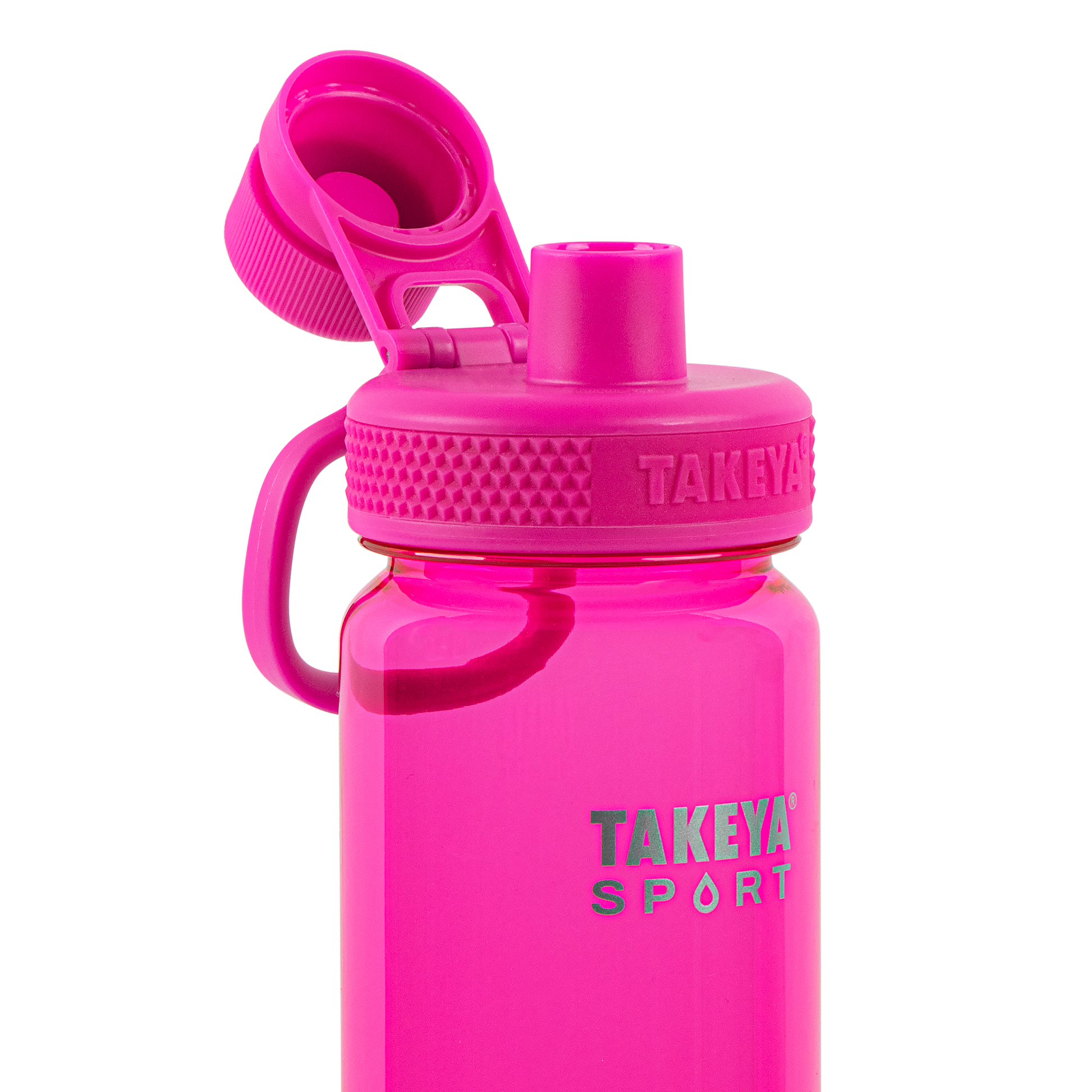 tritan-sport-water-bottle-with-spout-lid-z6 51671-TKS-Tritan-Spout-24-PinkSweep-openlid.png