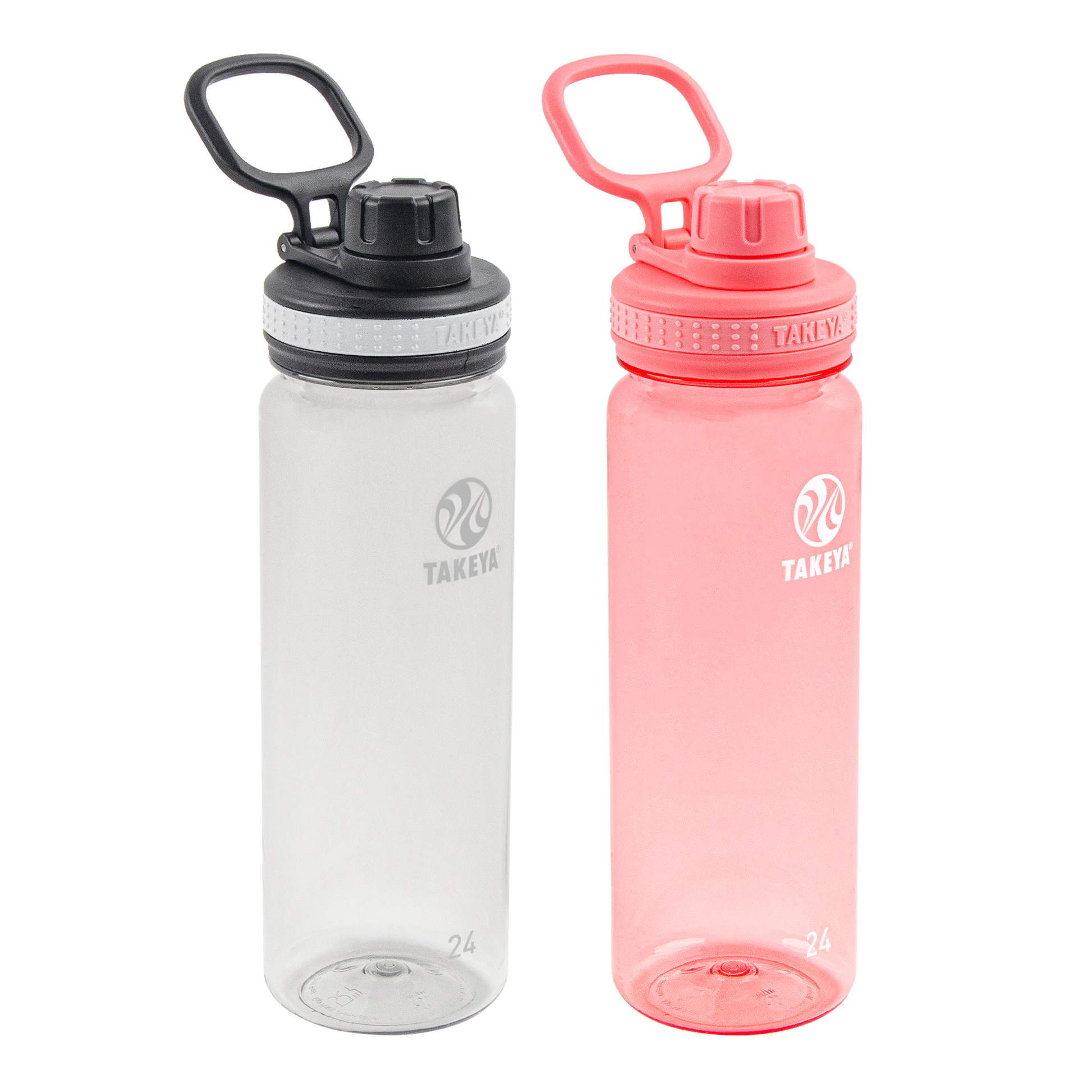tritan-water-bottle-bundle-with-spout-lid-2-pack-j0 51689-Tritan-Spout-24-2pk-Clear-FlutterPink-angle_2e2a67e8-7240-4517-90e1-85605eacf4b2.png