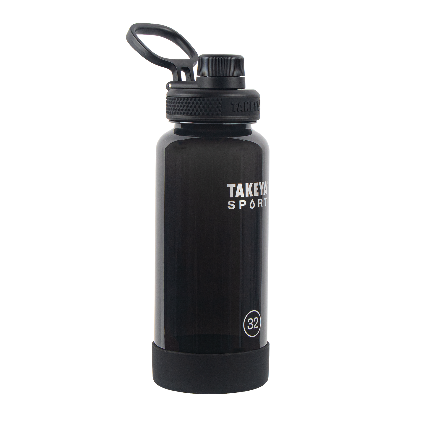 tritan-sport-water-bottle-with-spout-lid-z6 51829-TKS-Tritan-Spout-32-GrandSlamBlack-frontangle.png