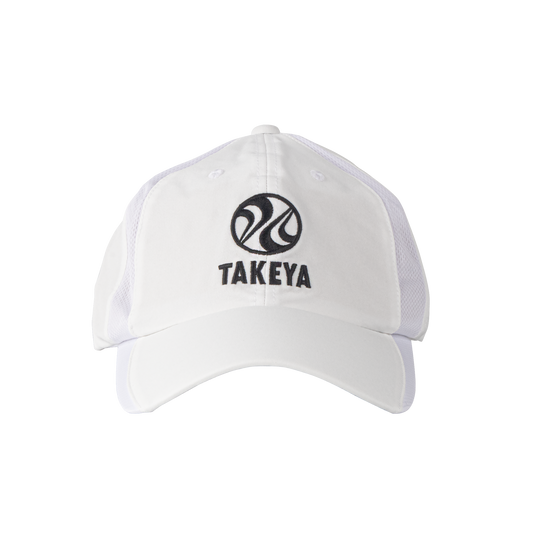 takeya-sport-vented-adjustable-hat-x9 97285-TK-PB-Hat-White-Front.png